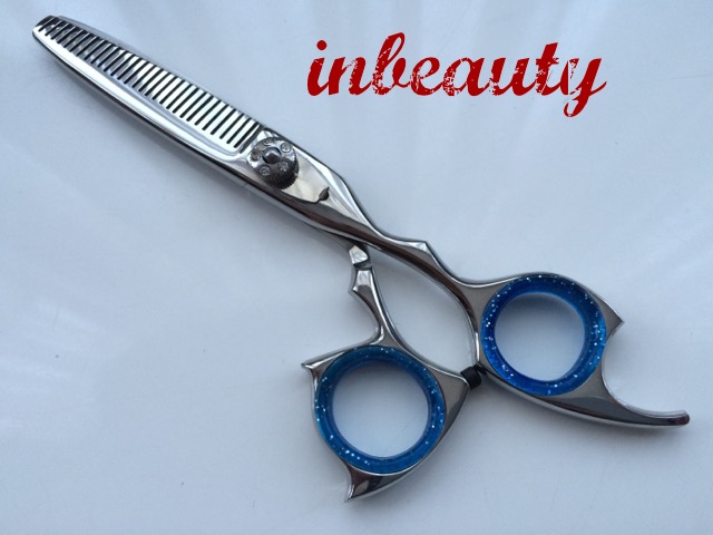 hair dressing thining scissors jewled stainless steel 5.5 inch